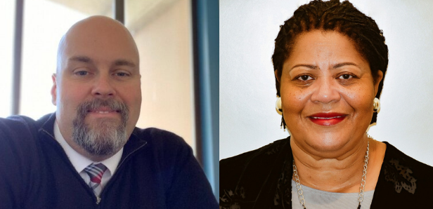 Timothy Sherwood and Sharon Tettegah